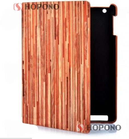 Wood Pattern PVC Back Smart Cover