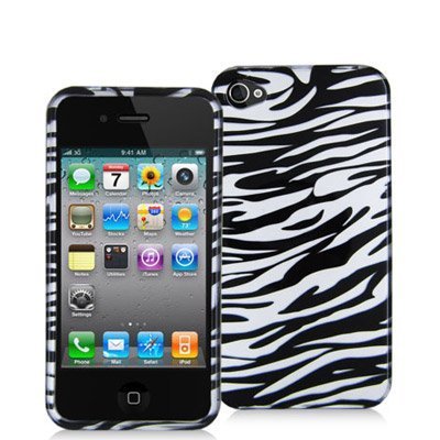 Zebra iPhone 4 Hard case