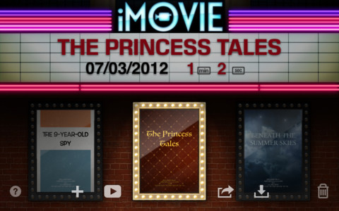 iMovie for New iPad