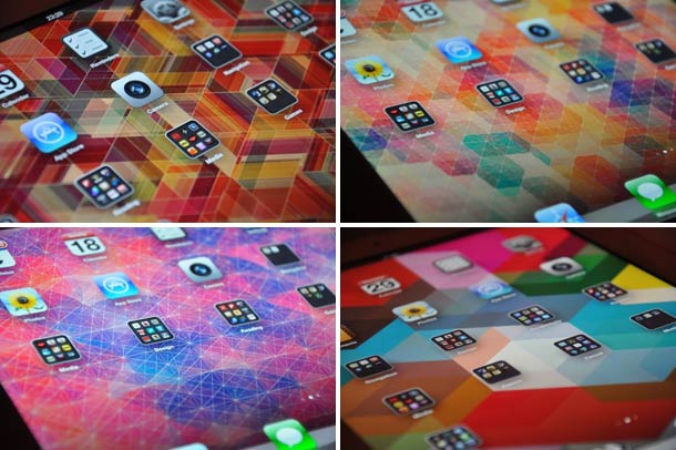 Retina iPad Wallpapers by Simon Cage