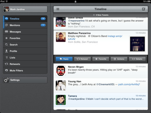 Tweetbot for iPad