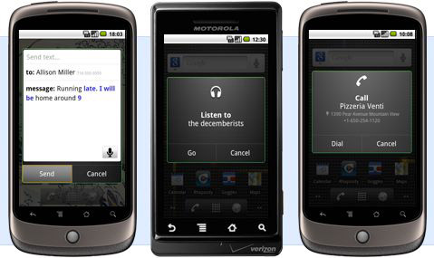 Android Voice Commands