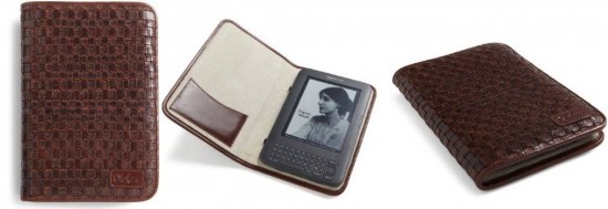 Cole Haan Hand-Woven Leather Kindle Cover 