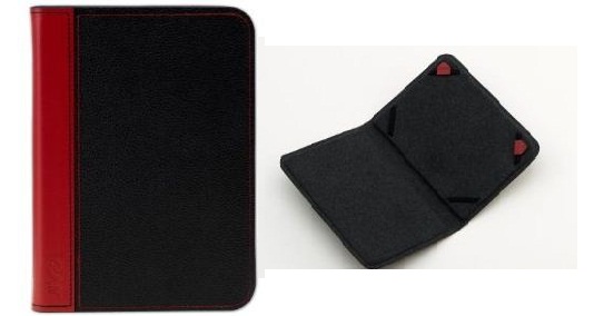 JIVO Black Textured Leather Cover