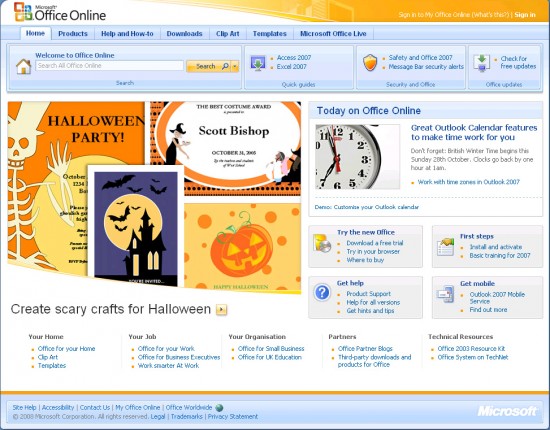  Microsoft Office Live