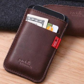 Pack & Smooch iPhone wallet case