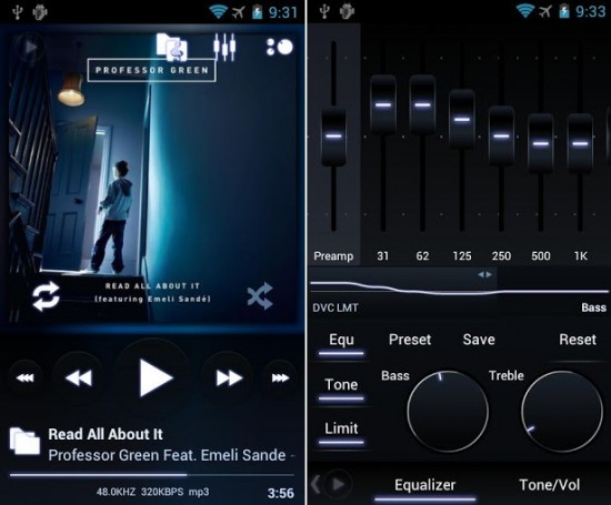 PowerAmp Best Android Music Player Apps