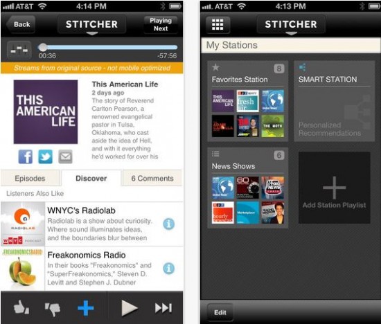 Stitcher Radio