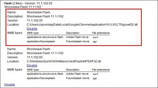 shockwave flash crash