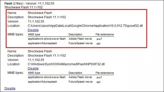 shockwave flash crash