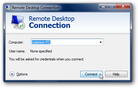 Connect to Computer
