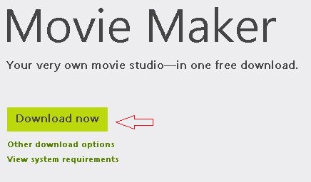 Install windows Movie Maker