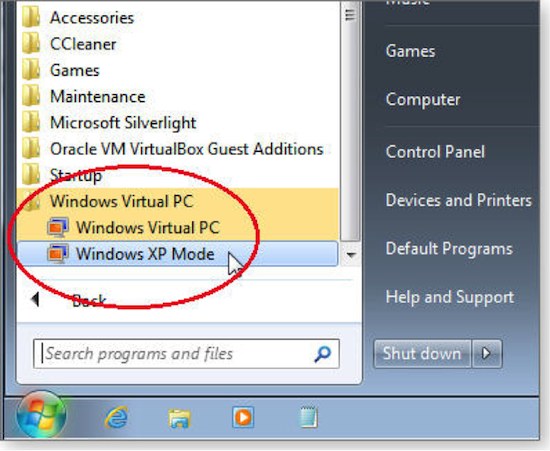 xp mode start