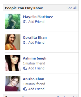 Facebook Friend Suggestions