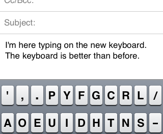 Typing With Big Hands: Dvorak Keyboard for iOS 5+
