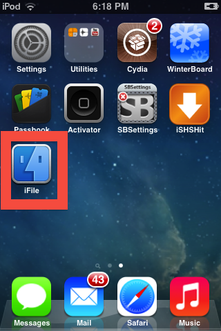 iFile grants you admin access to your files and allows you to modify your app icons