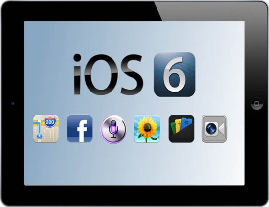upgrade iPad 1 to iOS6