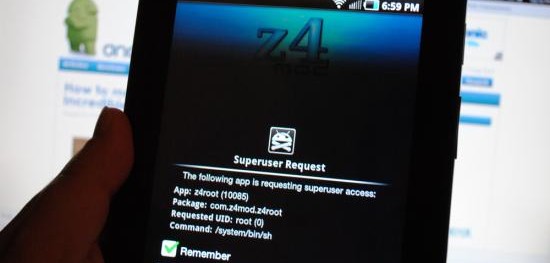 Rooting Your Android Phone with Z4Root
