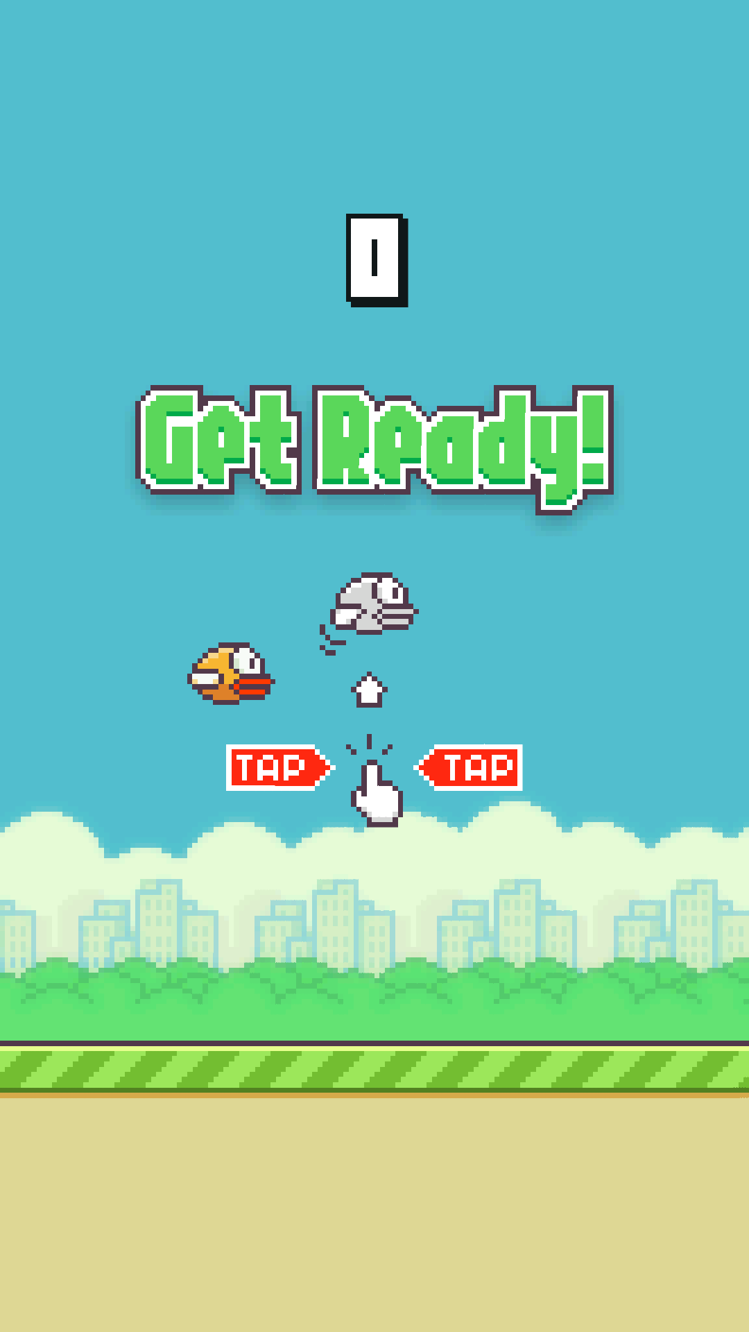 Flappy Bird game screenshot