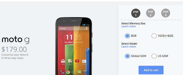 Moto G Now Available at US Cellular, Heads to AIO Wireless on Valentine’s Day