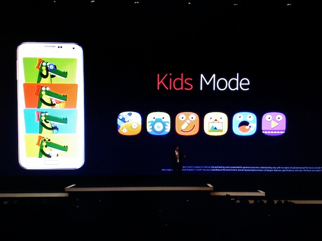 kids mode galaxy s5