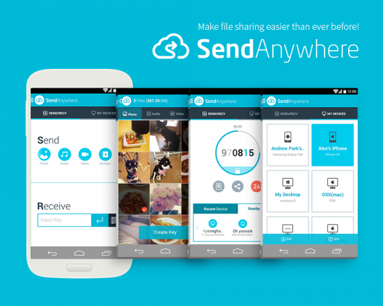 gplay send anywhere