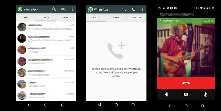 Getting WhatsApp Calling For Android