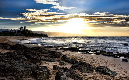 Laniakea Sunset