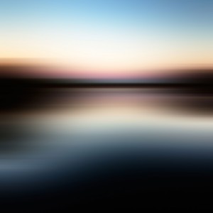 Blurred lake