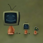 vladstudio tv heads wallpaper